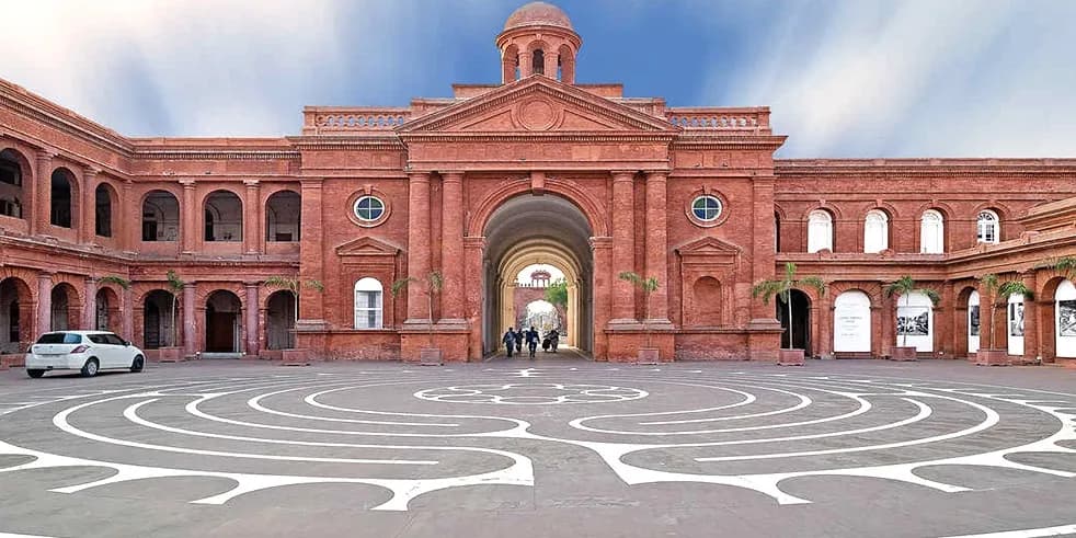 Beautiful English architecture of Town Hall Amritsar