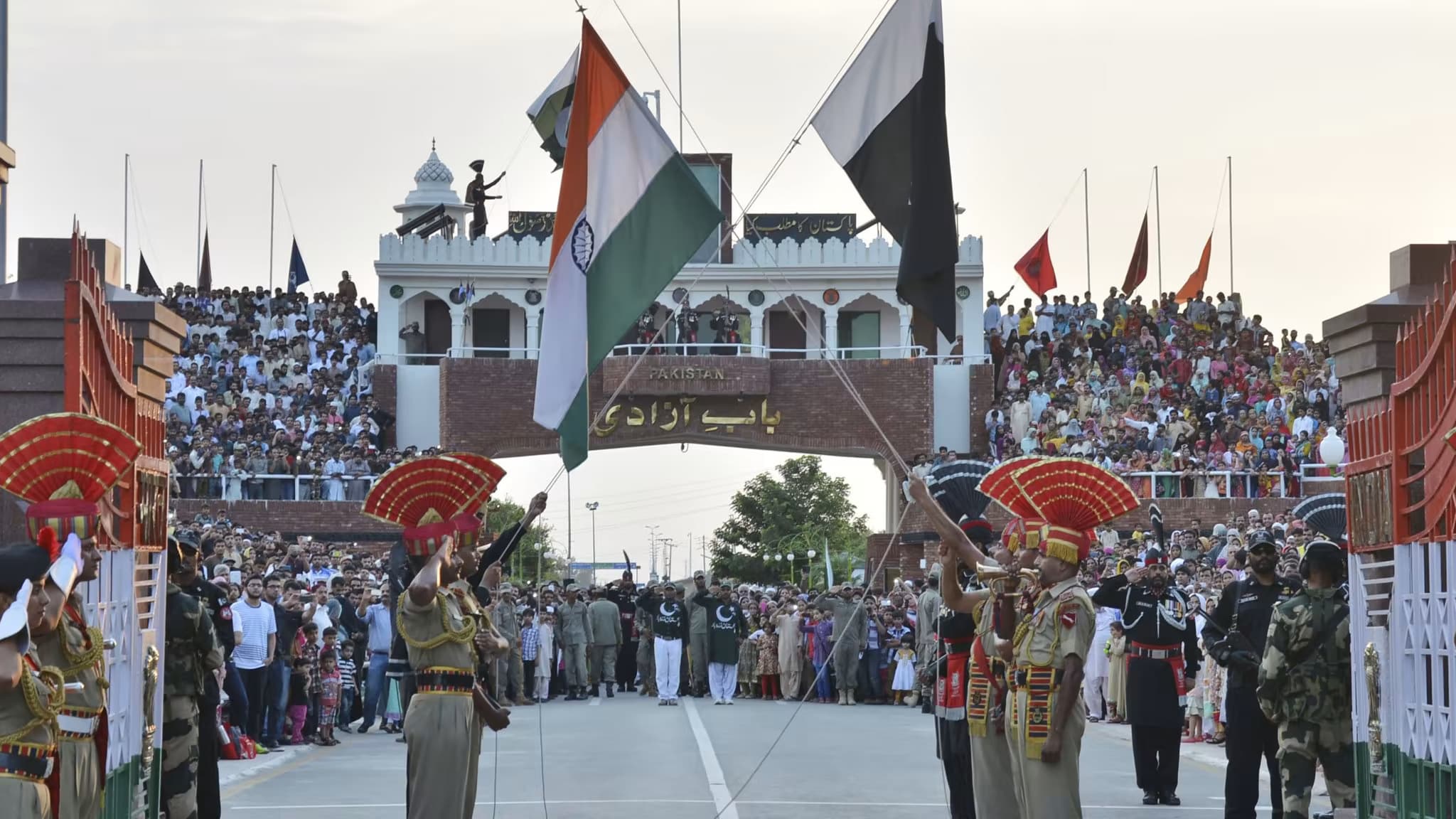 Retreat Ceremony at Wagah Border Amritsar